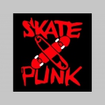 Skate Punk čierne trenírky BOXER s tlačeným logom, top kvalita 95%bavlna 5%elastan